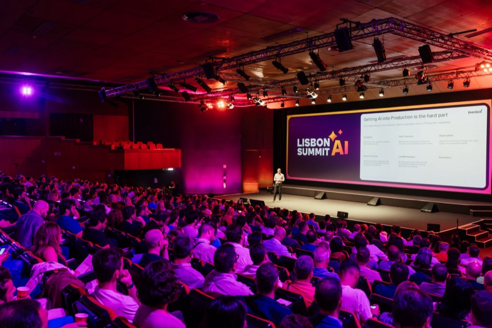 Main hall at Lisbon AI Summit 2026